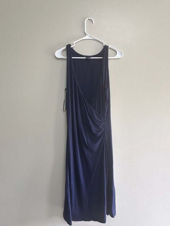 Ralph Lauren Sport Dresses & Skirts - Ralph Lauren Sport Navy Blue Sleeveless Wrap Dress Size L